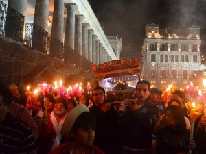 Procesión de las luces @ Centro Histórico | Quito | Pichincha | Ecuador