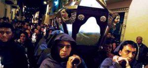 PROCESIÓN DEL SILENCIO @ Plaza de Santo Domingo, Quito